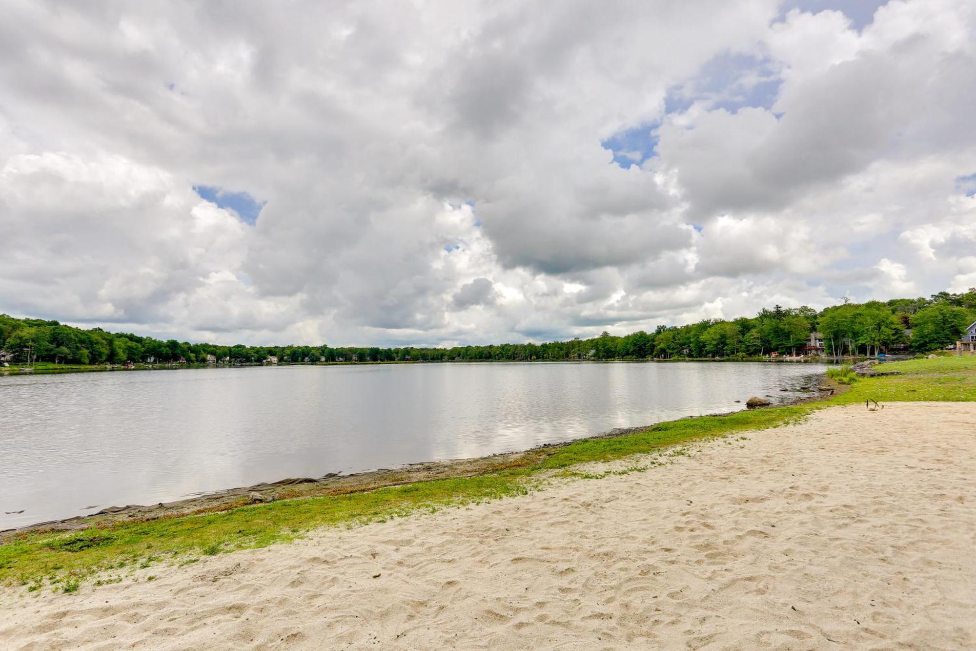 Serene Pocono Escape 4 Mi To Tobyhanna State Park Villa Esterno foto